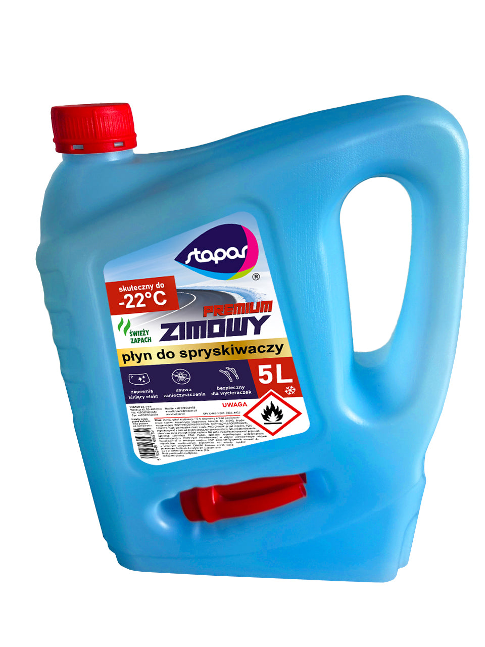 ZIMOWY PŁYN DO SPRYSKIWACZY ETANOL -22 PREMIUM